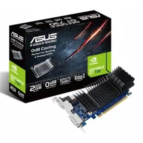 ⁨Asus | GT730-SL-2GD5-BRK | NVIDIA GeForce GT 730 | 2 GB⁩ w sklepie Wasserman.eu