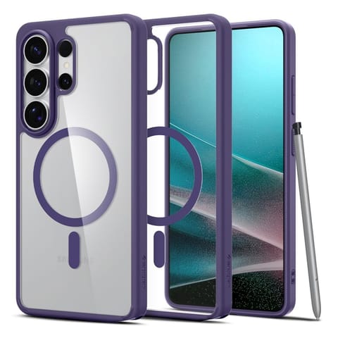 ⁨Spigen Ultra Hybrid Mag MagSafe - Etui do Samsung Galaxy S26 Ultra (Deep Purple)⁩ w sklepie Wasserman.eu