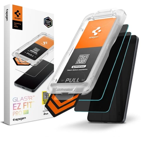 ⁨Spigen Glas.tR EZ Fit Pro AC HD Privacy 2-Pack - Hartowane szkło prywatyzujące Samsung Galaxy S26 (2 szt)⁩ w sklepie Wasserman.eu