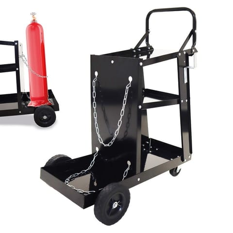 ⁨Mobilny Warsztatowy Wózek spawalniczy z miejscem na Butlę⁩ w sklepie Wasserman.eu