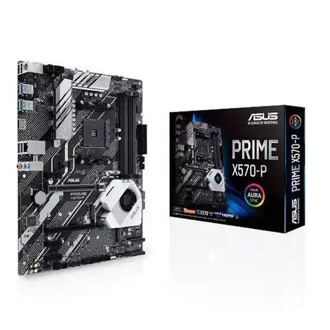 ⁨Asus PRIME X570-P Processor family AMD, Processor socket AM4, DDR4, Memory slots 4, Supported hard disk drive interfaces M.2, Nu⁩ at Wasserman.eu
