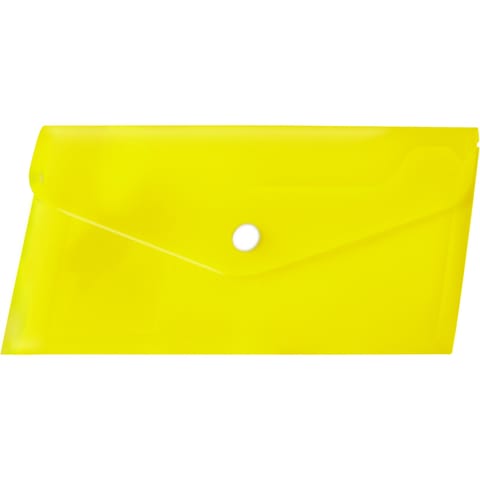 ⁨Koperta PP na zatrzask DL żółta (12 szt.) BT612-Y TETIS⁩ w sklepie Wasserman.eu