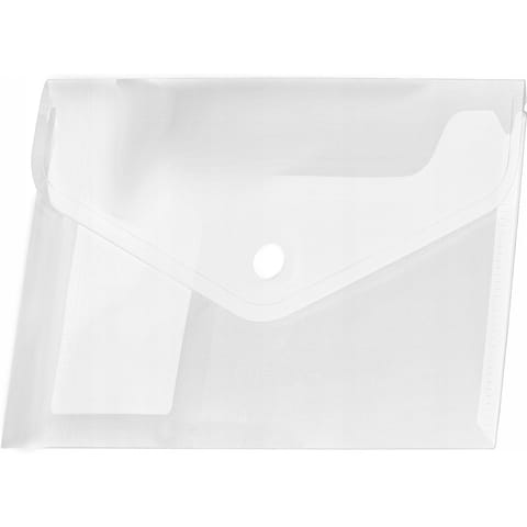 ⁨Koperta PP na zatrzask A5 transparentna (12 szt.) BT610-T TETIS⁩ w sklepie Wasserman.eu