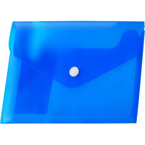 ⁨Koperta PP na zatrzask A4 niebieska (12 szt.) BT611-N TETIS⁩ w sklepie Wasserman.eu