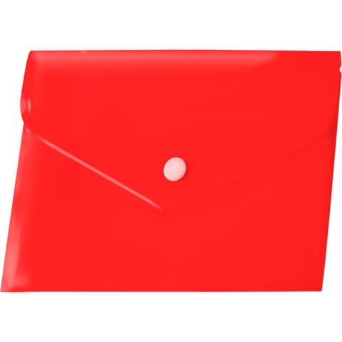 ⁨Koperta PP na zatrzask A5 czerwona (12 szt.) BT610-C TETIS⁩ w sklepie Wasserman.eu