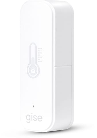 ⁨GISE Smart Czujnik temperatury i wilgotności Wi-Fi Biały | Tuya | GTHS-WF-01-W⁩ w sklepie Wasserman.eu