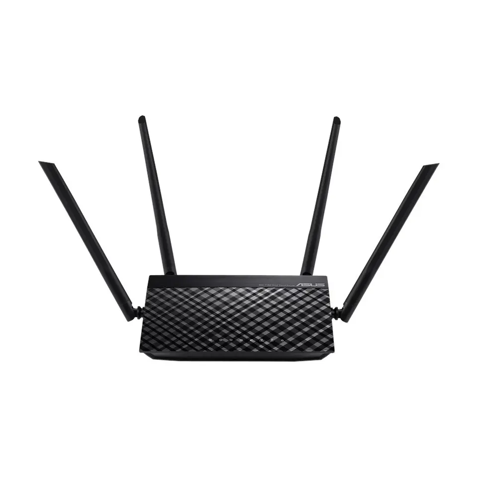 ⁨Asus | RT-AC1200 v.2 | Router | 802.11ac | 300+867 Mbit/s | 10/100 Mbit/s | Ethernet LAN (RJ-45) ports 4 | Mesh Support No | MU-⁩ w sklepie Wasserman.eu