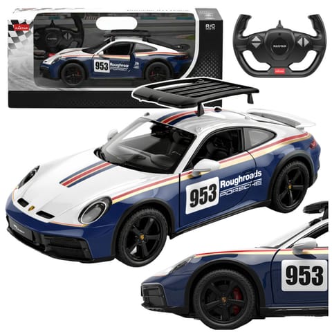 ⁨Auto Porsche 911 Dakar Performance Zdalnie Sterowany RC Rastar 1:14⁩ w sklepie Wasserman.eu