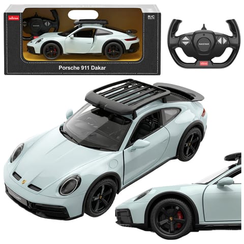 ⁨Auto Porsche 911 Dakar Standard Version Zdalnie Sterowane RC Rastar 1:14⁩ w sklepie Wasserman.eu