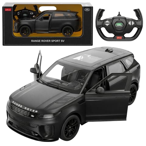 ⁨Auto Range Rover Sport SV Zdalnie Sterowane RC Czarne Rastar 1:14⁩ w sklepie Wasserman.eu