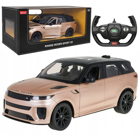 ⁨Auto Range Rover Sport SV Zdalnie Sterowane RC Złote Rastar 1:14⁩ w sklepie Wasserman.eu