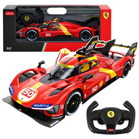 ⁨Auto Ferrari 499P Samochód Zdalnie Sterowany RC Czerwone Rastar 1:24⁩ w sklepie Wasserman.eu