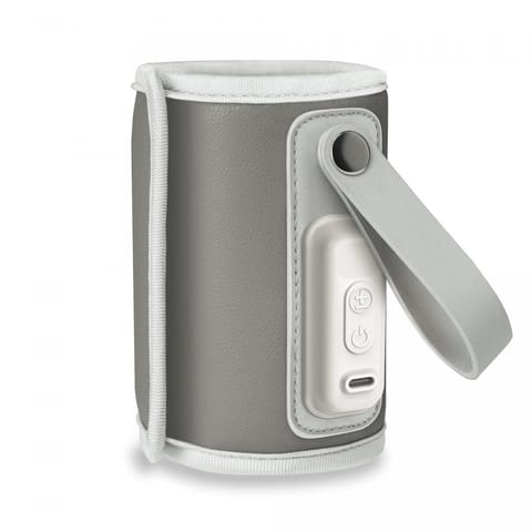 ⁨Podgrzewacz do butelek Thermup Go Grey srebrny⁩ w sklepie Wasserman.eu