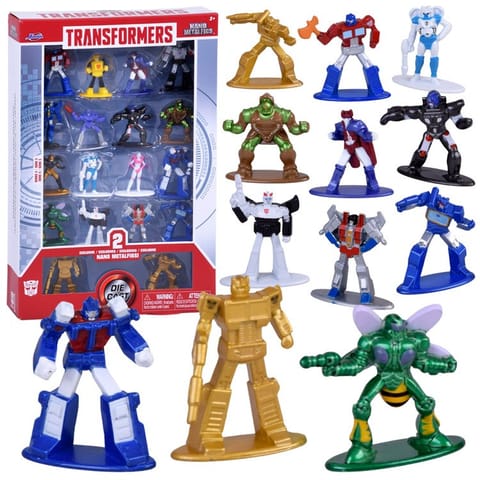 ⁨Hasbro Transformers figurki kolekcjonerskie METALOWE 18szt. Seria 3 ZA6185⁩ w sklepie Wasserman.eu