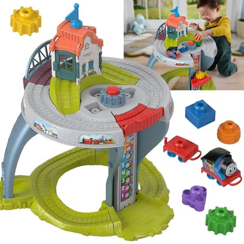 ⁨Kolejka Tomek i Przyjaciele STOLIK 360° 60cm interaktywny + akces. ZA6183⁩ w sklepie Wasserman.eu