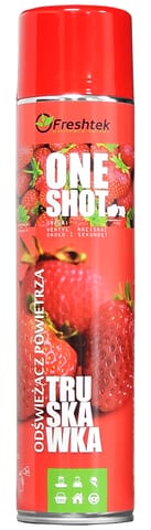 ⁨Freshtek One Shot Truskawka - odświeżacz powietrza⁩ w sklepie Wasserman.eu