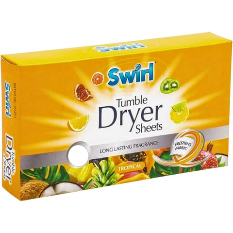 ⁨Swirl Tropical Chusteczki Zapachowe Do Suszarki 35 szt.⁩ w sklepie Wasserman.eu