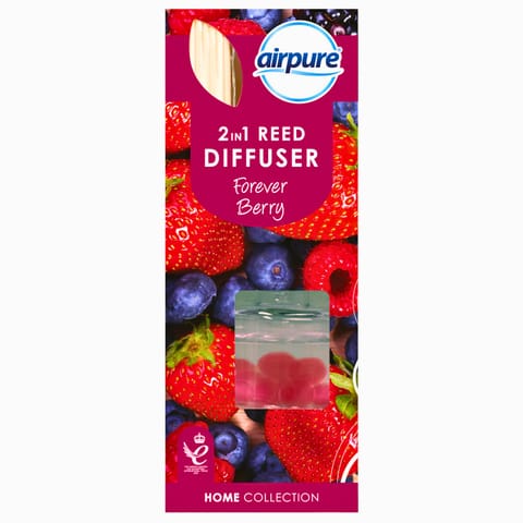 ⁨Airpure Forever Berry Dyfuzor Zapachowy z Patyczkami 30 ml⁩ w sklepie Wasserman.eu