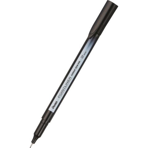 Cienkopis POINTLINER COLOUR czarny S40-A PENTEL w sklepie Wasserman.eu