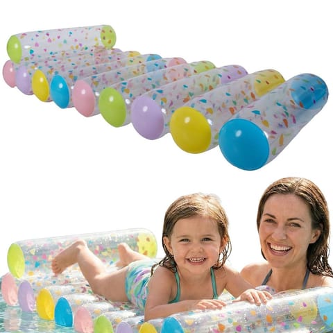 ⁨MATERAC DMUCHANY 168x80x36CM ŁÓŻKO Z ZAGŁÓWKIEM SERDUSZKA 33360⁩ w sklepie Wasserman.eu
