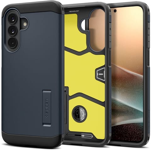 ⁨Spigen Tough Armor - Etui do Samsung Galaxy A57 5G (Metal Slate)⁩ w sklepie Wasserman.eu