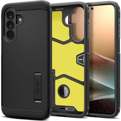⁨Spigen Tough Armor - Etui do Samsung Galaxy A57 5G (Black)⁩ w sklepie Wasserman.eu