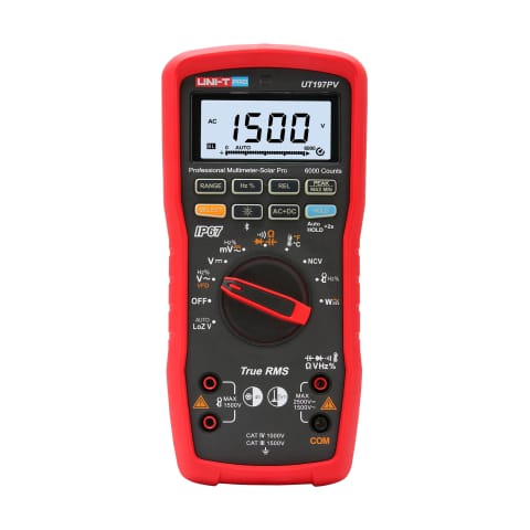 ⁨Przemysłowy miernik uniwersalny Uni-T UT197PV⁩ w sklepie Wasserman.eu