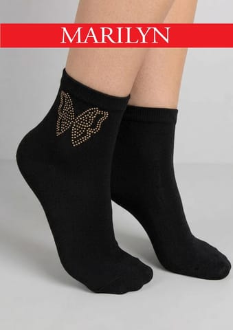 ⁨STOPKI MARILYN DAMSKIE F81 (kolor black, rozmiar 36-40)⁩ w sklepie Wasserman.eu