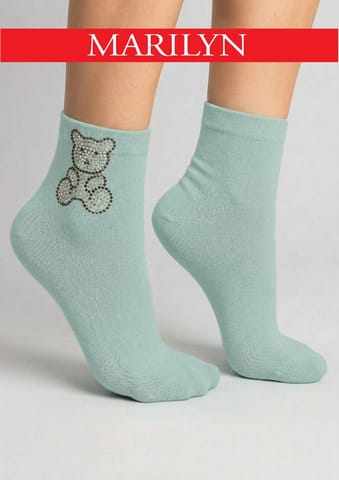 ⁨STOPKI MARILYN DAMSKIE F82 (kolor white, rozmiar 36-40)⁩ w sklepie Wasserman.eu