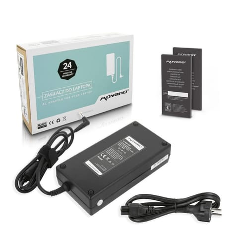 ⁨Zasilacz Movano 19.5v 11.8a (5.5x1.7) 230W do Acer⁩ w sklepie Wasserman.eu