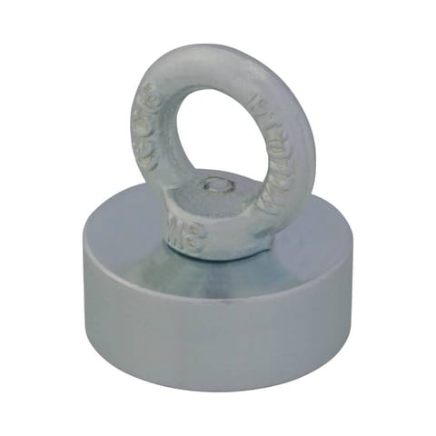 ⁨MAGNES NEODYMOWY OKRĄGŁY Z OCZKIEM M8 50*20MM⁩ w sklepie Wasserman.eu