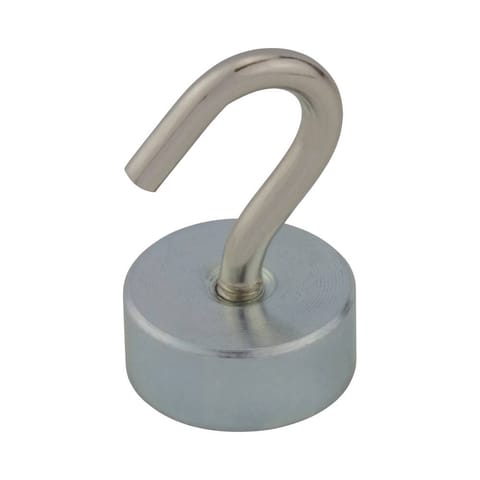 ⁨MAGNES NEODYMOWY OKRĄGŁY Z HACZYKIEM M4 19*8MM 2 SZT STAHL⁩ w sklepie Wasserman.eu