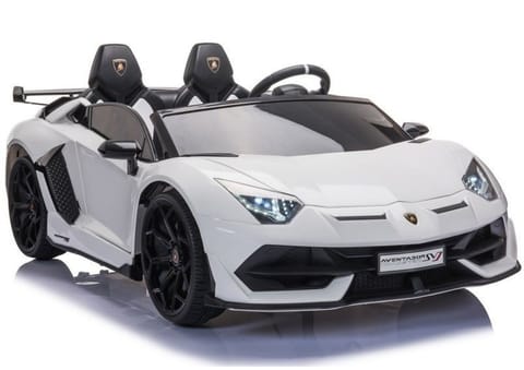 ⁨Auto na akumulator Lamborghini Aventador SX2028 Biały⁩ w sklepie Wasserman.eu