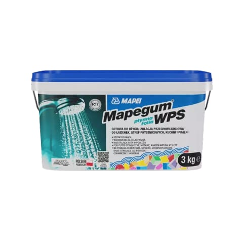 ⁨MAPEI MAPEGUM WPS FOLIA W PŁYNIE 3KG⁩ w sklepie Wasserman.eu