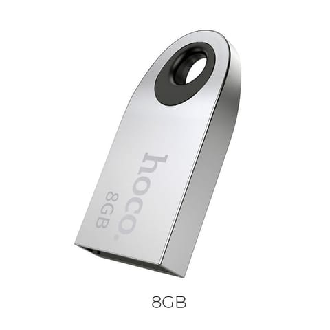 Pendrive 8GB USB 2.0 (USB A) Hoco mini UD9 srebrny w sklepie Wasserman.eu
