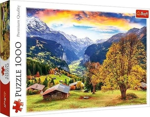 Puzzle 1000 Malownicza alpejska wioska TREFL w sklepie Wasserman.eu
