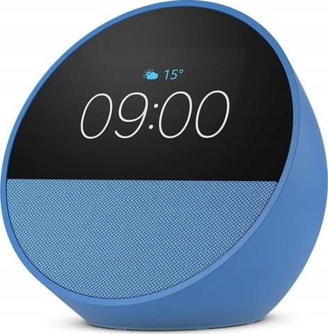 ⁨Głośnik inteligentny Amazon Echo Spot (2024) Ocean Blue⁩ w sklepie Wasserman.eu