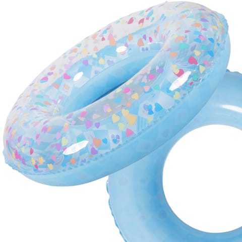 ⁨KÓŁKO DO PŁYWANIA 90CM SERDUSZKA NIEBIESKIE 35663⁩ w sklepie Wasserman.eu