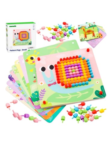 ⁨TOOKY TOY Układanka z Pinezkami Kołki Wpinaczka⁩ w sklepie Wasserman.eu