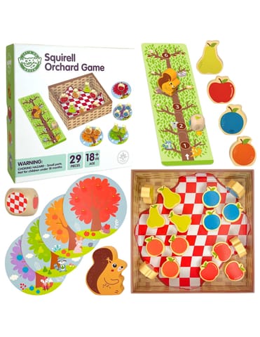 ⁨WOOPIE GREEN Wiewiórka w Sadzie Gra Planszowa Rodzinna FSC⁩ w sklepie Wasserman.eu