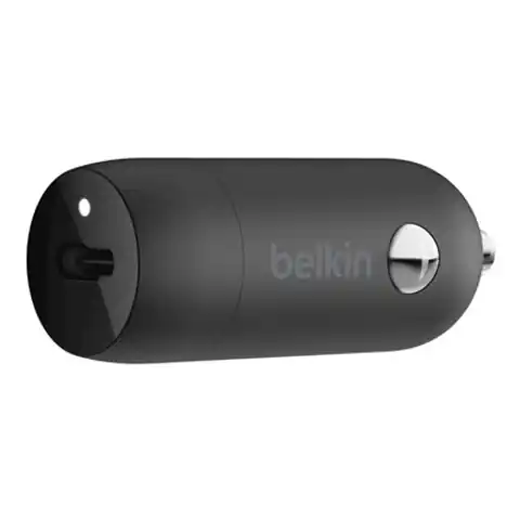 ⁨Belkin 20W USB-C PD Car Charger BOOST CHARGE Black⁩ w sklepie Wasserman.eu