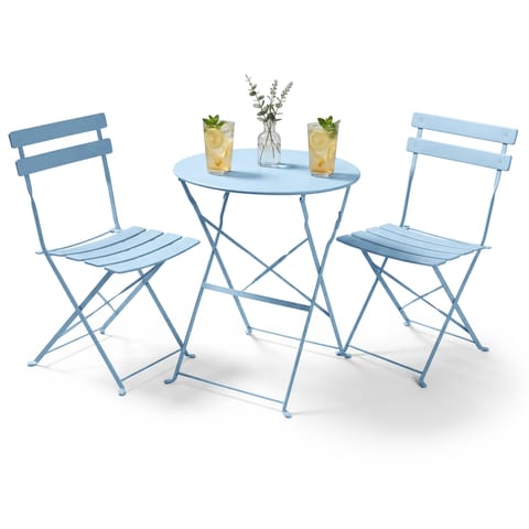 ⁨ZESTAW MEBLI BALKONOWYCH ORION NIEBIESKI⁩ w sklepie Wasserman.eu