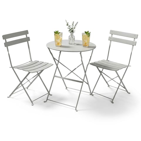 ⁨ZESTAW MEBLI BALKONOWYCH ORION SZARY⁩ w sklepie Wasserman.eu