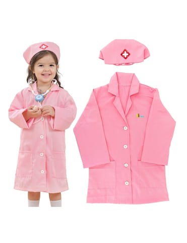 ⁨VIGA Strój Mundurek i Kapelusz Małej Pielęgniarki⁩ w sklepie Wasserman.eu