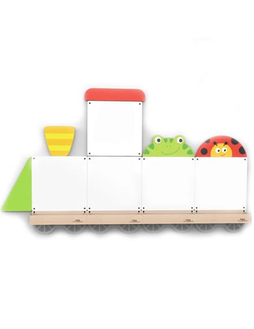 ⁨VIGA System Tablic Edukacyjnych Pociąg Zwierzątka Certyfikat FSC⁩ w sklepie Wasserman.eu