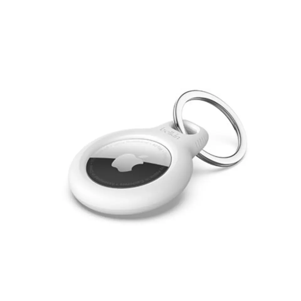 ⁨Keychain Secure Holder Keyring white⁩ at Wasserman.eu