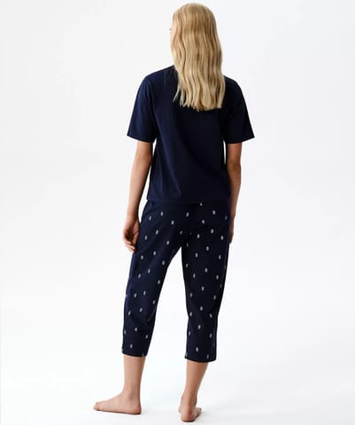 ⁨PIŻAMA ATLANTIC NLP-511 WL26 GRANATOWY (kolor granat, rozmiar S)⁩ w sklepie Wasserman.eu