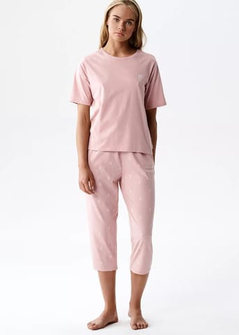 ⁨PIŻAMA ATLANTIC NLP-511 WL26 RÓŻOWY JASNY (kolor róż jasny, rozmiar S)⁩ w sklepie Wasserman.eu