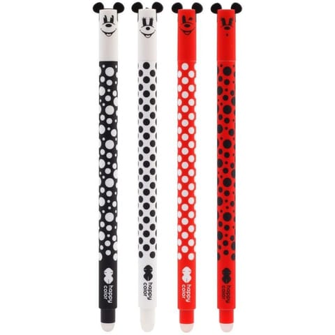 ⁨Długopis wymazywalny MIKO POPS 0,5mm niebieski HA 4120 01MP-3 Happy Color⁩ w sklepie Wasserman.eu