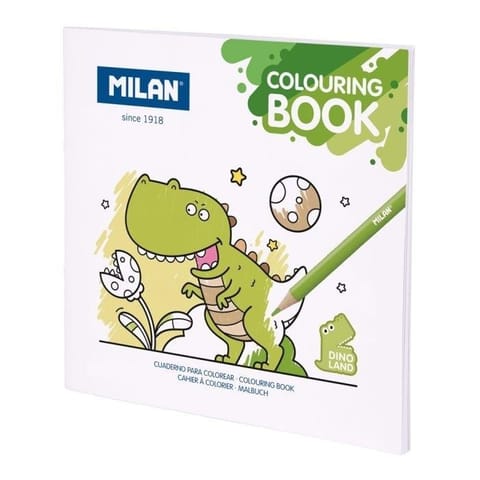 ⁨Kolorowanka Kraina dinozaurów MILAN⁩ w sklepie Wasserman.eu